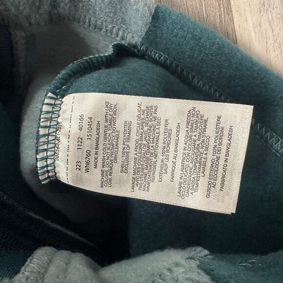 NWT Columbia Steens Mountain II Fleece Green Baby 6-12M Full Zip Jacket Gorpcore - Picture 5 of 9